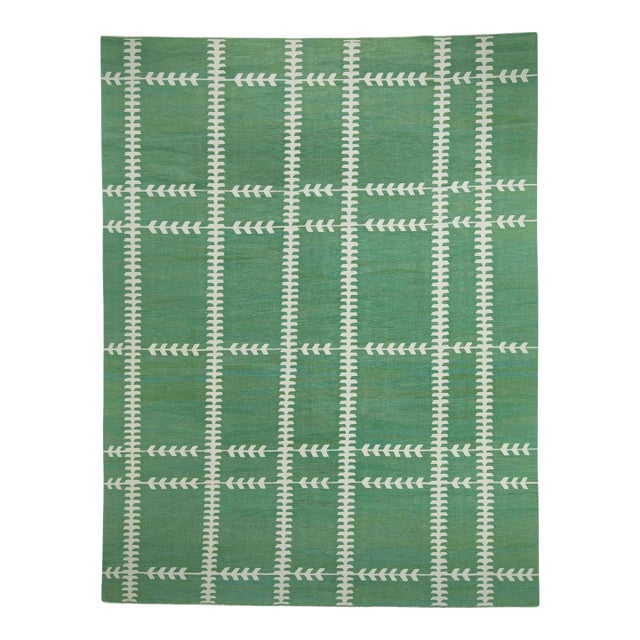 Turkish Kilim Oriental Handmade Flatweave 9'4" x 12'1" #18149 For Sale