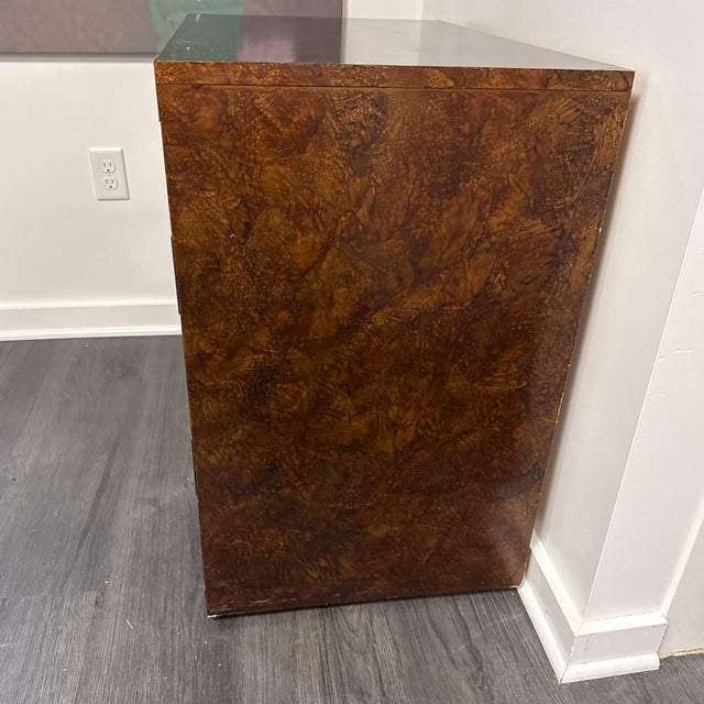 Vintage Campaign Style Dresser For Sale - Image 4 of 8