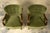Danish Art Deco Lounge Chairs by Alfred Christensen, Walnut & Mohair, 1940s For Sale - Image 4 of 18