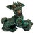Chinoiserie Large Vintage Chinese Green Glazed Pottery Kylin Chinese Dragons - a Pair For Sale - Image 3 of 17