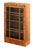 Art Deco Art Deco Bookcase or Display Cabinet of Burr Walnut With Paneled Glass Door For Sale - Image 3 of 13