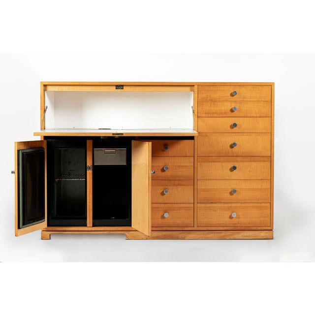 Mid-Century Modern Philip Johnson Mid-Century Modern Custom Dry Bar or Cocktail Cabinet, 1953 For Sale - Image 3 of 18
