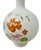 1970s Mid-Century Modern Treasure Craft Ceramic Globe Decanter With Mushroom Stopper - Hand-Painted Wildflower Line For Sale In Tampa - Image 6 of 10