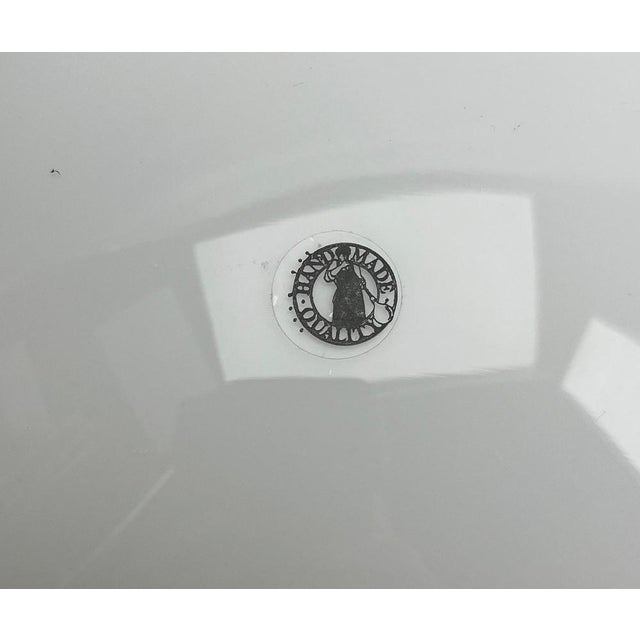 Dutch Pendant Lamp with a Globular Opaline Shade, 1960s For Sale - Image 10 of 15