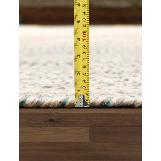 Faro Indoor/Outdoor Blue Area Rug, 5' 0'' X 8' 0'' For Sale - Image 4 of 6