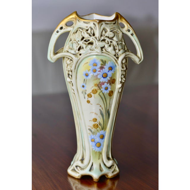 Art Nouveau Vase by Ernst Wahliss, 1900s For Sale - Image 10 of 17
