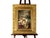 A 19th-century gallant scene painting of Greco-Roman inspiration, depicting a couple in love, executed in the School of...