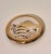Japanese Vintage Japanese Art of Chokin Porcelain Trinket Box 24kt Gold Mount Fuji Cherry Blossoms For Sale - Image 3 of 4