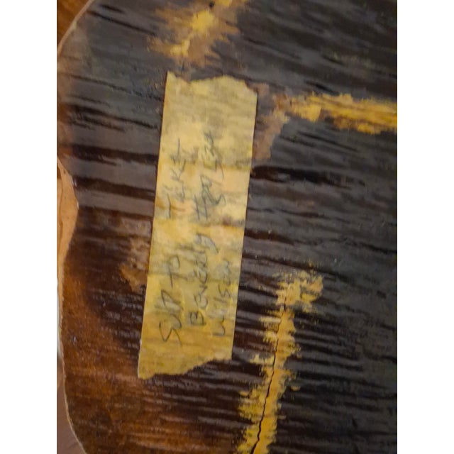 Hand-Carved Single-Piece Figure of an Eagle on Wood Plinth, Circa 1950s For Sale - Image 14 of 14