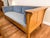 Mission 1990s Stickley Living Room Set, Prairie Sofa (Settle). Love Seat, Coffee Table and Round Table For Sale - Image 3 of 12
