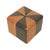 Square Pouf in Skai and Faux Leather, 1960s For Sale - Image 3 of 14