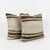 Mid-Century Modern Turkish Oushak Kilim Pillow Cover 20'' X 20'' - Set of Two For Sale - Image 3 of 4