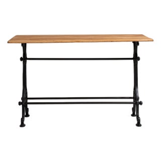 Cast Iron Bistro Table, Antique, France, Early 20th Century For Sale