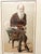 Antique "Vanity Fair"- “Charles Darwin, 1871.illustration, Framed For Sale - Image 4 of 4