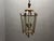 Vintage Bronze and Glass Lantern, Italy, 1950s For Sale - Image 3 of 7