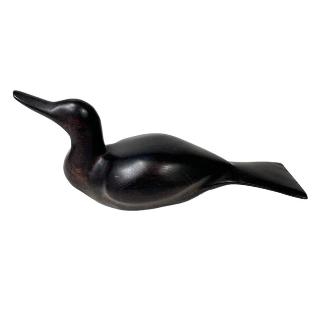Modern Vintage Ironwood Duck For Sale - Image 3 of 8
