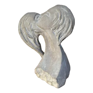 1980s Postmodern David Fisher for Austin Productions Faces of Love Sculpture