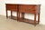 Drexel Heritage French Regency Louis XVI Carved Mahogany and Cane Console Tables or Servers, Pair For Sale - Image 13 of 13