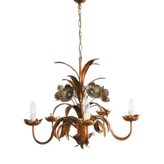 Hollywood Regency Florentine Hanging Lamp from Kögl, 1970s For Sale