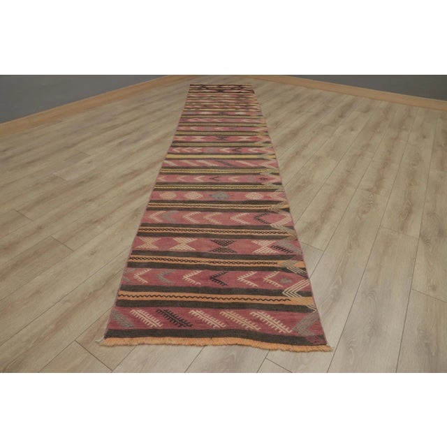 Size: 2.6 x 11.4 ft ( 78 x 347 cm) 30 x 136 inches Color: Organic Natural Dye ( Red,Black,Yellow,Gray ) Material: 100%...