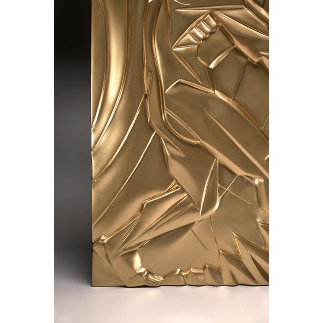 2020s Art Deco Bas-Relief 'Courage' After Rene Paul Chambellan, Chanin Building Lobby New York City For Sale - Image 5 of 18