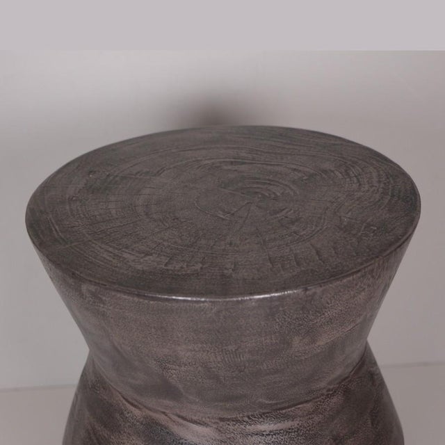 Bando Oak Wood Side Table For Sale - Image 4 of 5