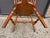 Farmhouse Set of 4 Vintage Windsor Style Spindle Back Dining Chairs For Sale - Image 3 of 15