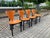 Italian Triangle Dining Chairs, 1980s, Set of 4 For Sale - Image 4 of 18