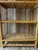 Vintage Asian Boho Chic Wicker Rattan Arched Peacock Etagere Display Book Shelf For Sale - Image 9 of 9