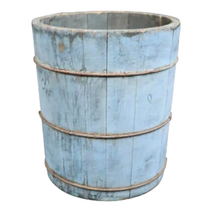 Rustic 1 & 2 Gallon Cream Measure Bucket