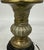 Wood Petite Vintage Asian Brass Dragon Motif Lamp For Sale - Image 7 of 11