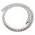 Tiffany and Co. Tiffany & Co. Vannerie 18k White Gold Basket Weave Diamond Necklace For Sale - Image 4 of 12