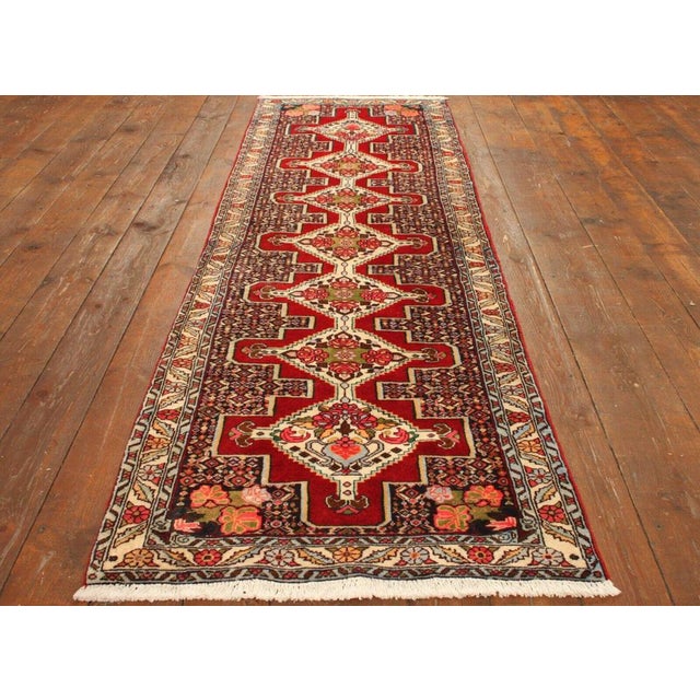 Middle Eastern Runner Rug For Sale - Image 9 of 10