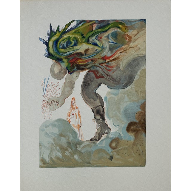 Salvador Dali, Les Géants, Etching For Sale