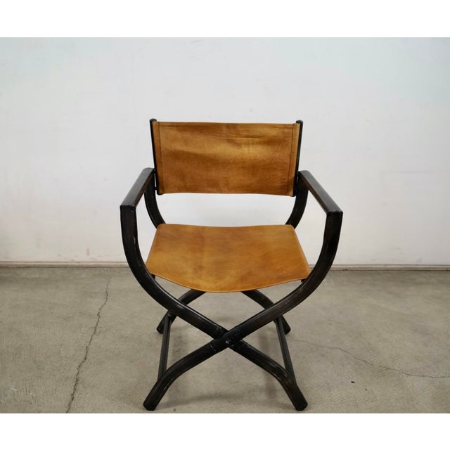 Restoration Hardware dining chair for sale. These were a special edition of the 1970's French director's chairs, and is in...