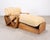 Contemporary Paul T. Frankl Rattan Six-Strand Square Pretzel Chaise Longue For Sale - Image 3 of 18