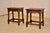 Pair of 19th Century Elm Joint Stools From England For Sale - Image 4 of 11