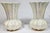 Mother of Pearl and Gold Hollywood Regency Vases- A Pair For Sale - Image 10 of 12