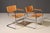 Set of Tubular Steel Cantilever Armchairs, 1970s, in Very Good conditions. Designed 1970 to 1979