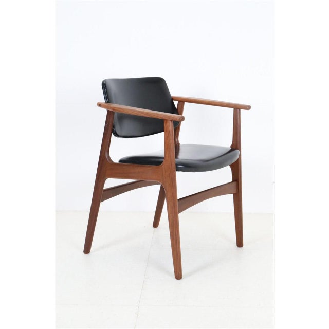 Danish Mid-Century Teak Armchair, 1960s by Arne Vodder For Sale - Image 14 of 14