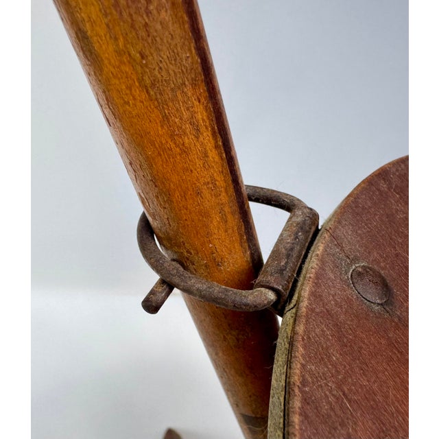 Vintage Kan-O-Seat Folding Seat Stafford Johnson Ionia Michigan Patent 1925 For Sale - Image 4 of 12