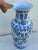 Extra Large Ceramic Chinese Asian Blue and White Ceramic Vase / Urn Excellent Vintage Condition For Sale - Image 4 of 9