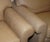 Animal Skin Latte Brown Leather Armchairs from Multiyork England, Set of 2 For Sale - Image 7 of 18