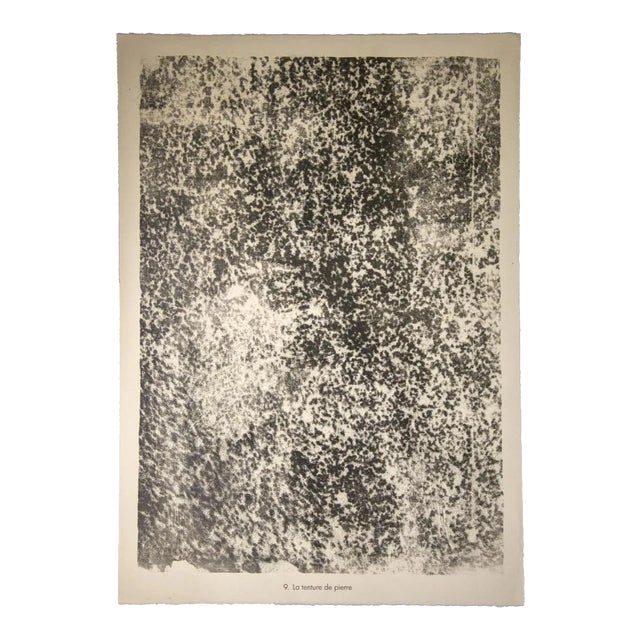 Jean Dubuffet, The Hanging Stone, Original Lithograph, 1959 For Sale