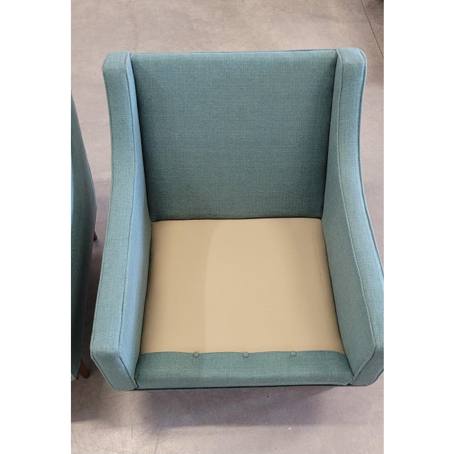 Mid Century Milo Baughman Lounge Chairs- Pair For Sale - Image 11 of 18