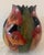 2010s “Gorgeous “ Artist-Made Hand-Carved & Hand-Painted Calla Lilies Gourd Vessel For Sale - Image 4 of 11