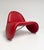 Red Sella Lounge Chair by Patrick Belli for Leolux, 2010s For Sale - Image 8 of 13