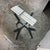 West Elm Jensen Round Glass Dining Table, 40 Inch For Sale In San Francisco - Image 6 of 12