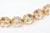 Modern Vintage 1980's Anne Klein Lucite and Ball Gold Filled Loop Necklace For Sale - Image 3 of 7