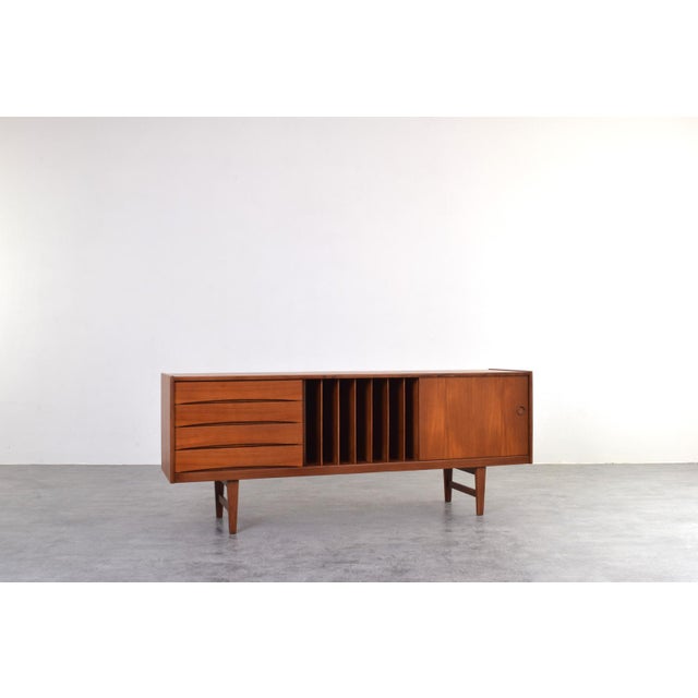 Mid-Century Modern Mid-Century Modern Teak Hi-Fi Sideboard by Erik Wørts for Ikea, 1960s For Sale - Image 3 of 17